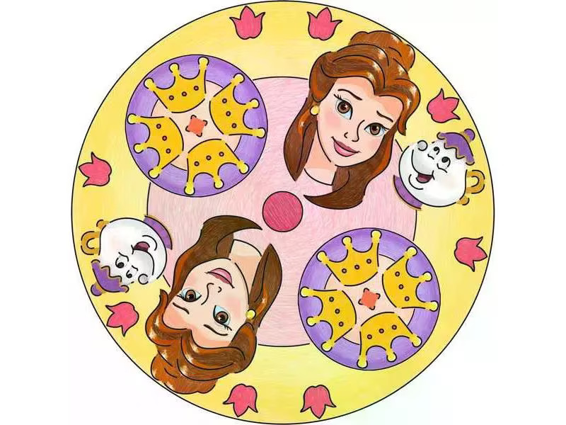 Ravensburger Malset Mandala-Designer Disney Princess
