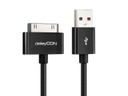 deleyCON USB 2.0-Kabel USB A - Apple Dock 30-Pin 2 m