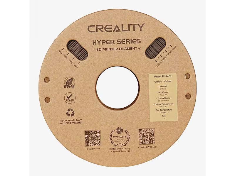 Creality Filament PLA Hyper Carbon Beige, 1.75 mm, 1 kg