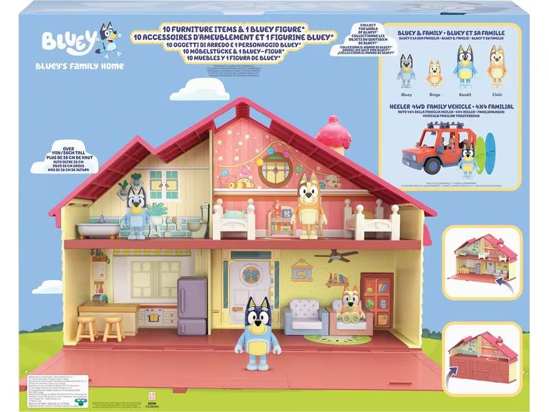 moose Spielfigurenset Bluey's Family Home