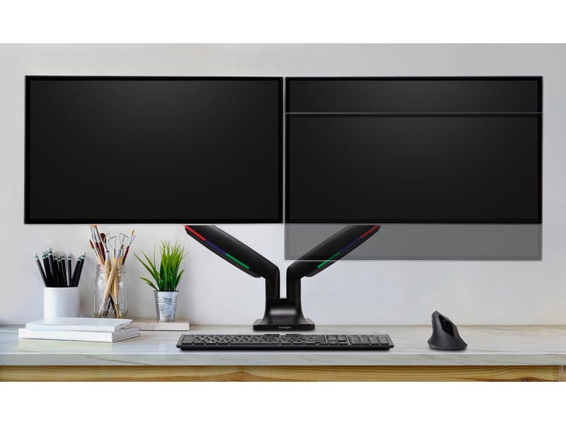 Kensington Tischhalterung SmartFit OneTouch Dual Schwarz