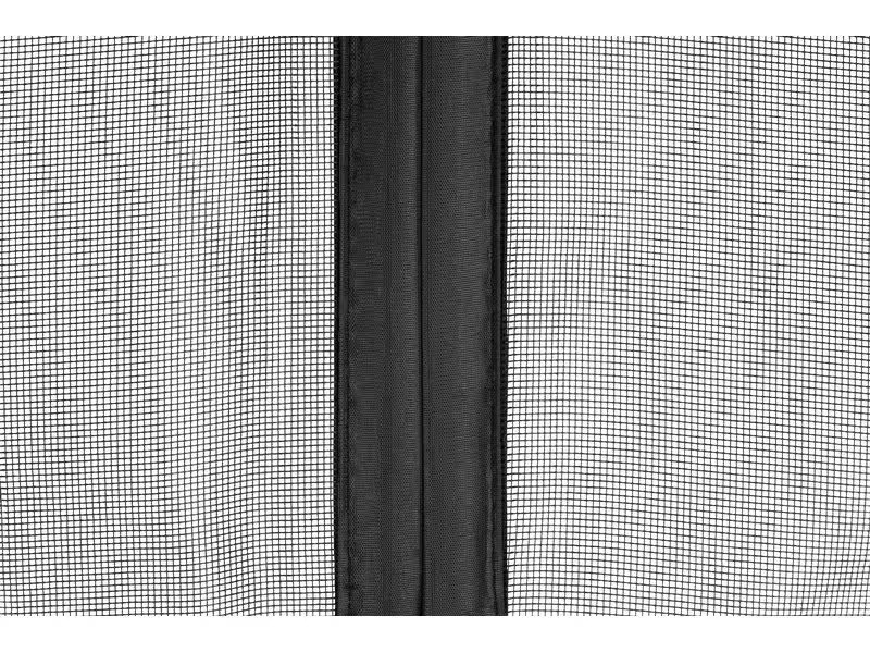 EASYmaxx Tür-Moskitonetz Strong Click, 100 x 210 cm, schwarz
