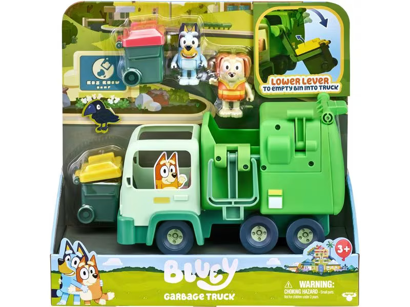 moose Spielfigurenset Bluey Garbage Truck