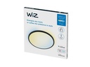 WiZ Superslim Tunable White Deckenleuchte 2450 lm Schwarz