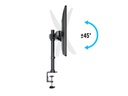 Multibrackets Tischhalterung Basic Dual bis 8 kg – Schwarz