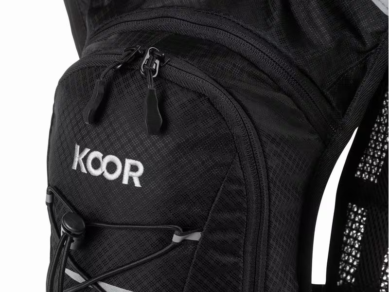 KOOR Rucksack Leenza 6 l, Schwarz