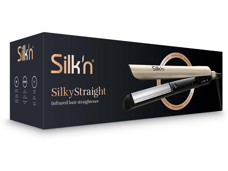 Silk'n Haarglätter Silky Straight Premium Edition Gold