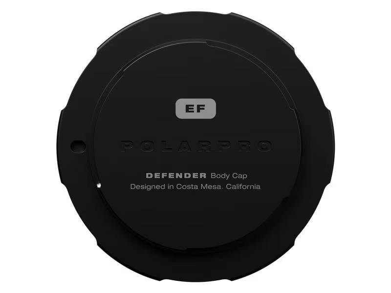 PolarPro Kamera-Gehäusedeckel Canon EF Mount - Schwarz