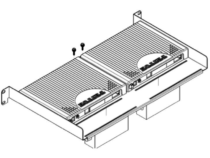 Patton 19'' Rack Montagekit für 1 oder 2 Patton Devices