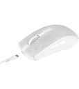 DELTACO Gaming-Maus GAM-145-W Weiss/Trasparent