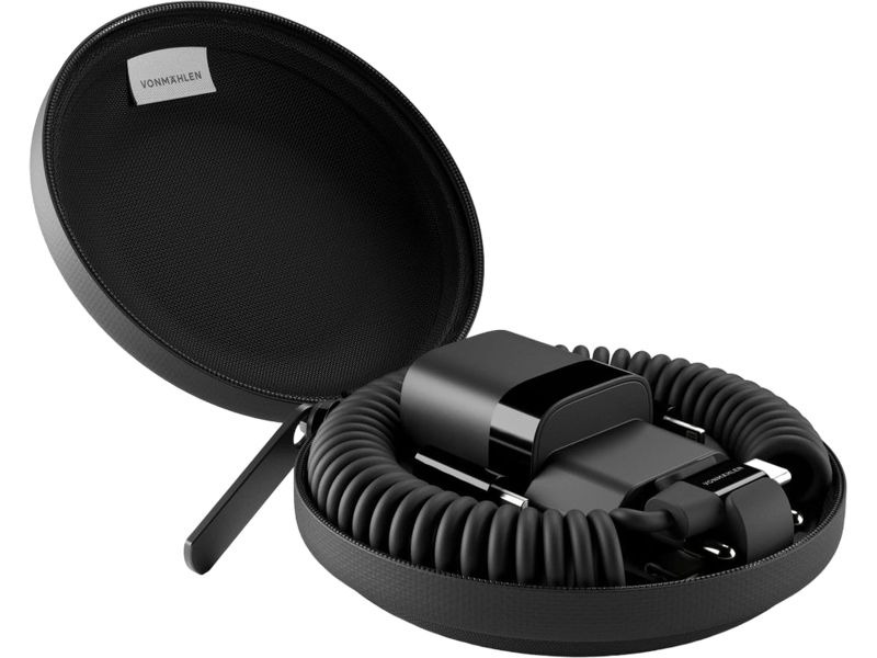 Vonmählen USB-Ladekabel Allroundo GaN All-in-One Schwarz