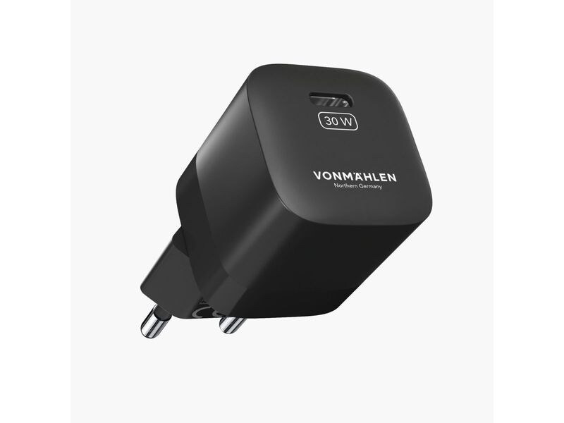 Vonmählen USB-Ladekabel Allroundo GaN All-in-One Schwarz