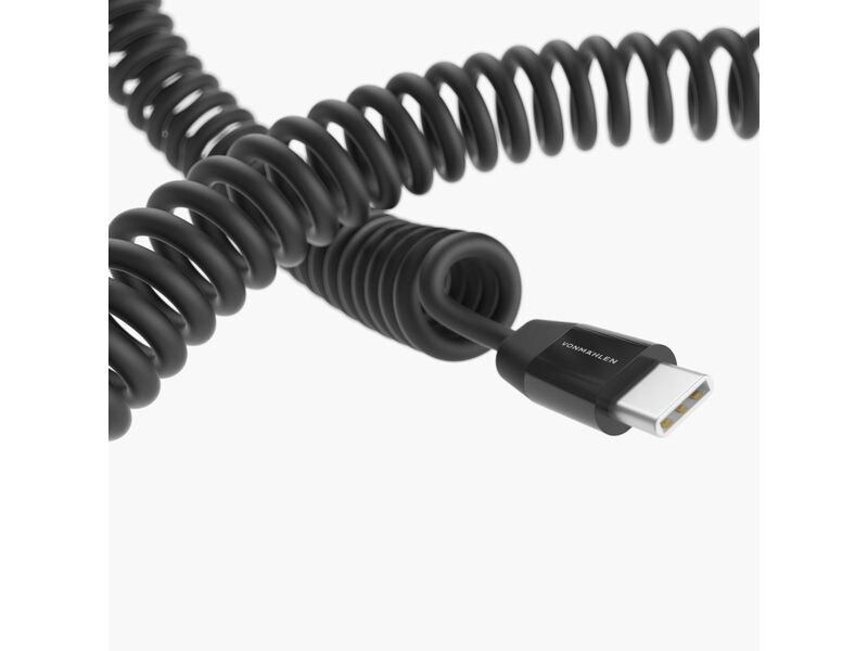 Vonmählen USB-Ladekabel Allroundo GaN All-in-One Schwarz