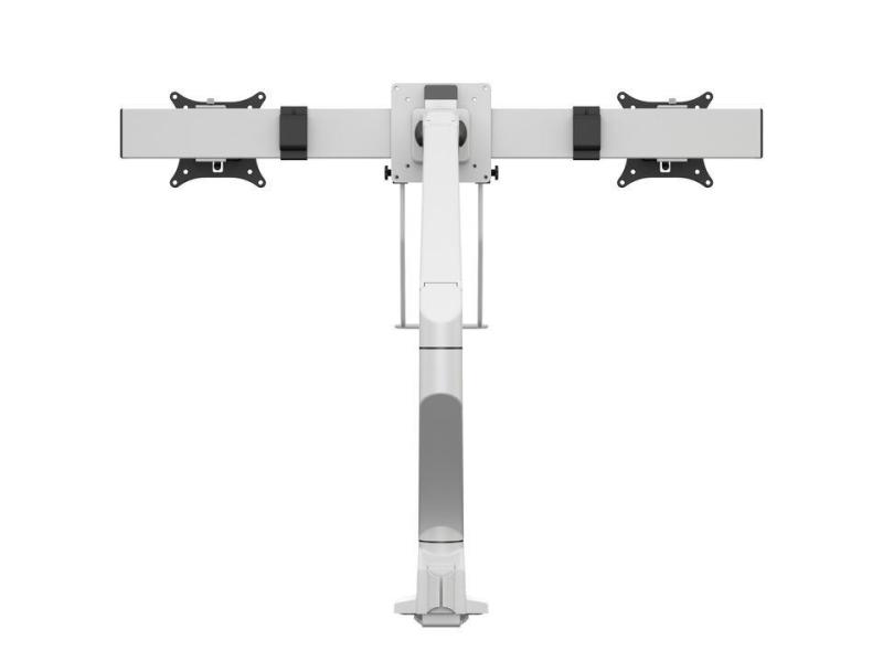 Multibrackets Tischhalterung Gas Lift Arm + Duo Crossbar Weiss