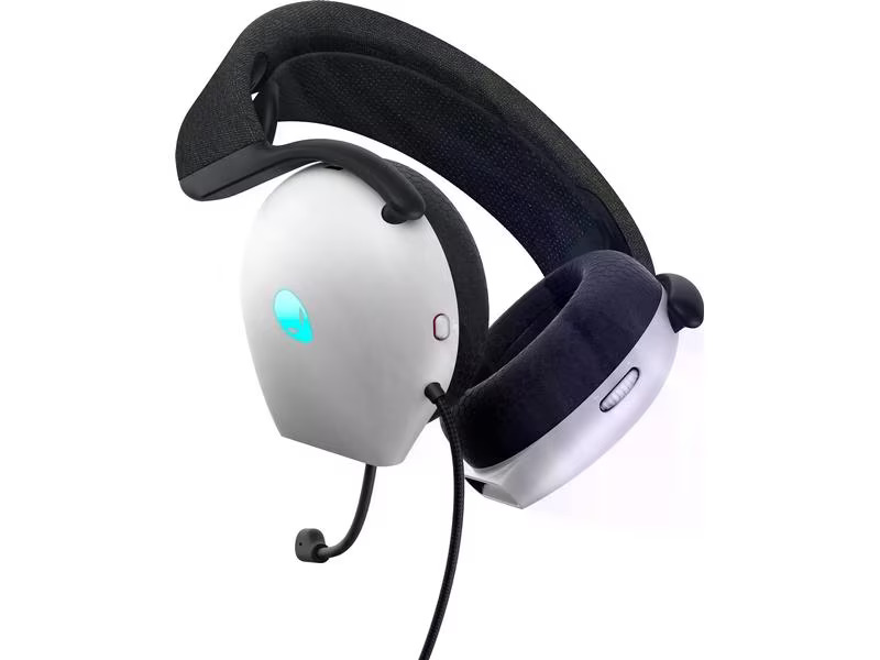 DELL Headset Alienware AW520H-W-DEAM Schwarz/Weiss