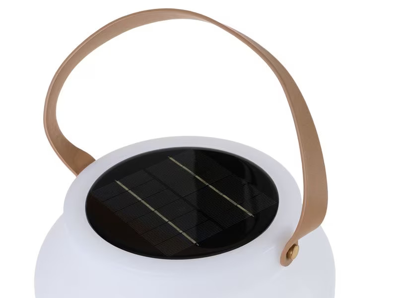 COCON Laterne LED Solar, Weiss