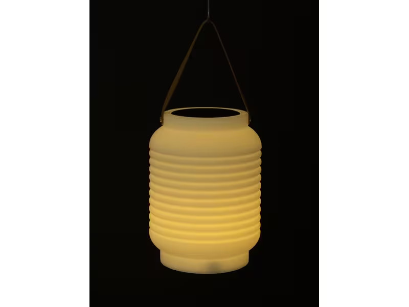 COCON Laterne LED Solar, Weiss