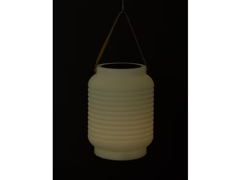 COCON Laterne LED Solar, Weiss