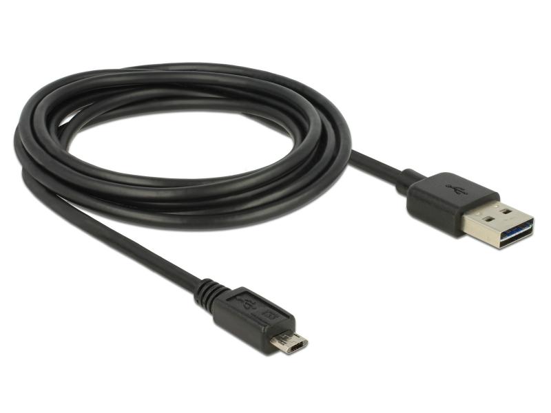 Delock USB 2.0-Kabel A - MicroB EASY-USB 3 m