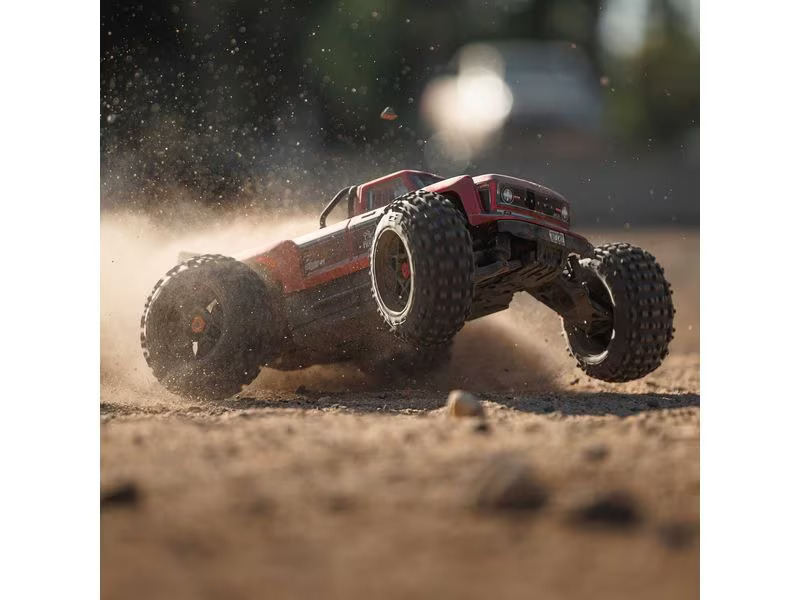 Arrma Monster Truck Outcast 4x4 4S V2 BLX Rot, ARTR, 1:10
