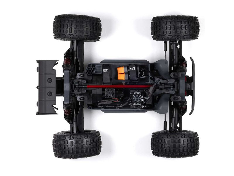 Arrma Monster Truck Outcast 4x4 4S V2 BLX Rot, ARTR, 1:10