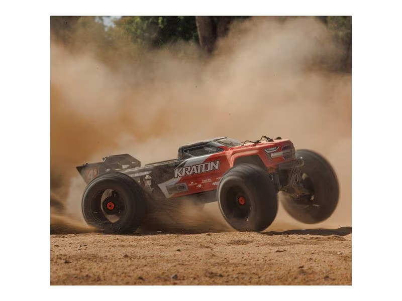 Arrma Monster Truck Kraton 4x4 4S V2 BLX Rot, ARTR, 1:10