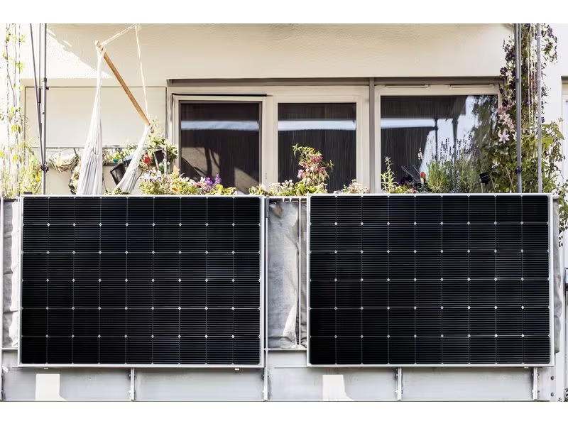 Technaxx Solaranlage Balkonkraftwerk 600W TX-265
