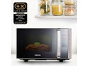 Medion Mikrowelle mit Grill MD 17495 Grau