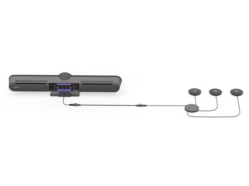 Logitech Zubehör Rally Mikrofon Pod CAT-Kupplung 2 Stück