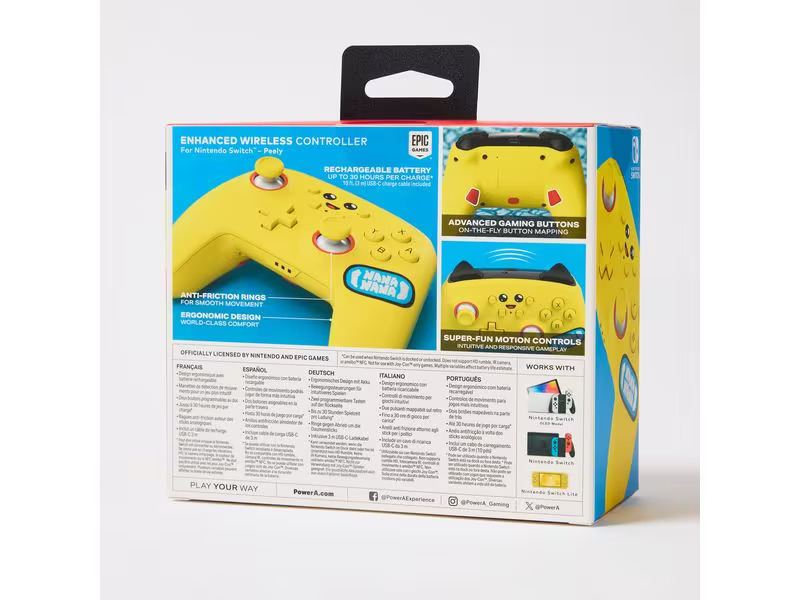 Power A Enhanced Wireless Controller Peely
