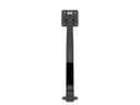 Multibrackets Tischhalterung Gas Lift Arm Single bis 21 kg – Schwarz