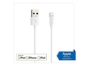 deleyCON USB 2.0-Kabel USB A - Lightning 2 m