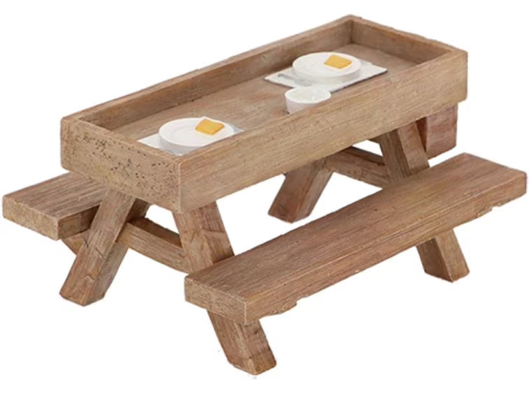 Esschert Design Wandpicknicktisch