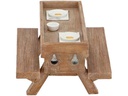Esschert Design Wandpicknicktisch