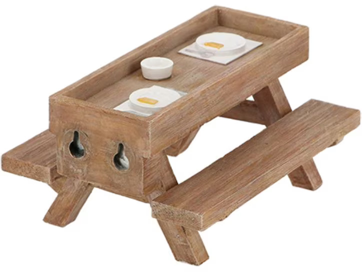 Esschert Design Wandpicknicktisch