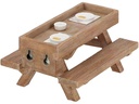 Esschert Design Wandpicknicktisch