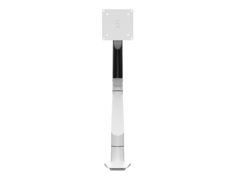 Multibrackets Tischhalterung Gas Lift Arm Single bis 21 kg – Weiss
