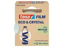 tesa Klebeband Eco &amp; Crystal 19 mm x 33 m, 1 Rolle
