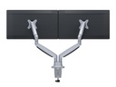 Multibrackets Tischhalterung Gas Spring Dual bis 9 kg – Silber