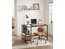 Songmics Tisch LWD47X Vintagebraun-Schwarz