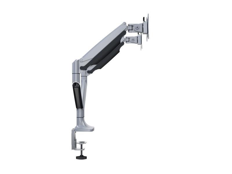 Multibrackets Tischhalterung Gas Spring Dual bis 9 kg – Silber