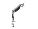 Multibrackets Tischhalterung Gas Spring Dual bis 9 kg – Silber