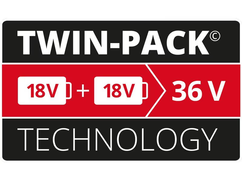 Einhell Akku 2 x 18 V 2.5Ah PXC-Twinpack CB