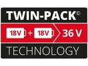 Einhell Akku 2 x 18 V 2.5Ah PXC-Twinpack CB