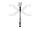 Multibrackets Tischhalterung Gas Spring Single bis 9 kg – Silber