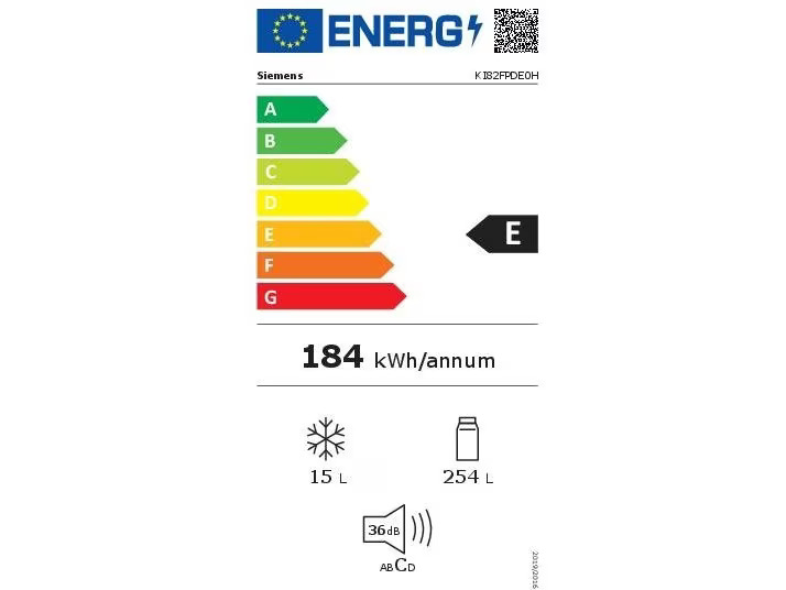 Siemens Einbau-Kühl-Gefrierkombination KI82FPDE0Y Links/Wechselbar