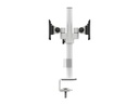 Multibrackets Tischhalterung Officeline Dual B2B bis 8 kg – Weiss