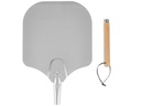 STRUCT Pizzaschaufel Campania 30 x 30 cm, Silber