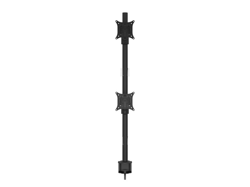 Multibrackets Tischhalterung Officeline Dual Vertical bis 8 kg – Schwarz