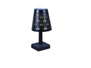 Dameco Tischleuchte LED Solar, 24.5 cm, Schwarz